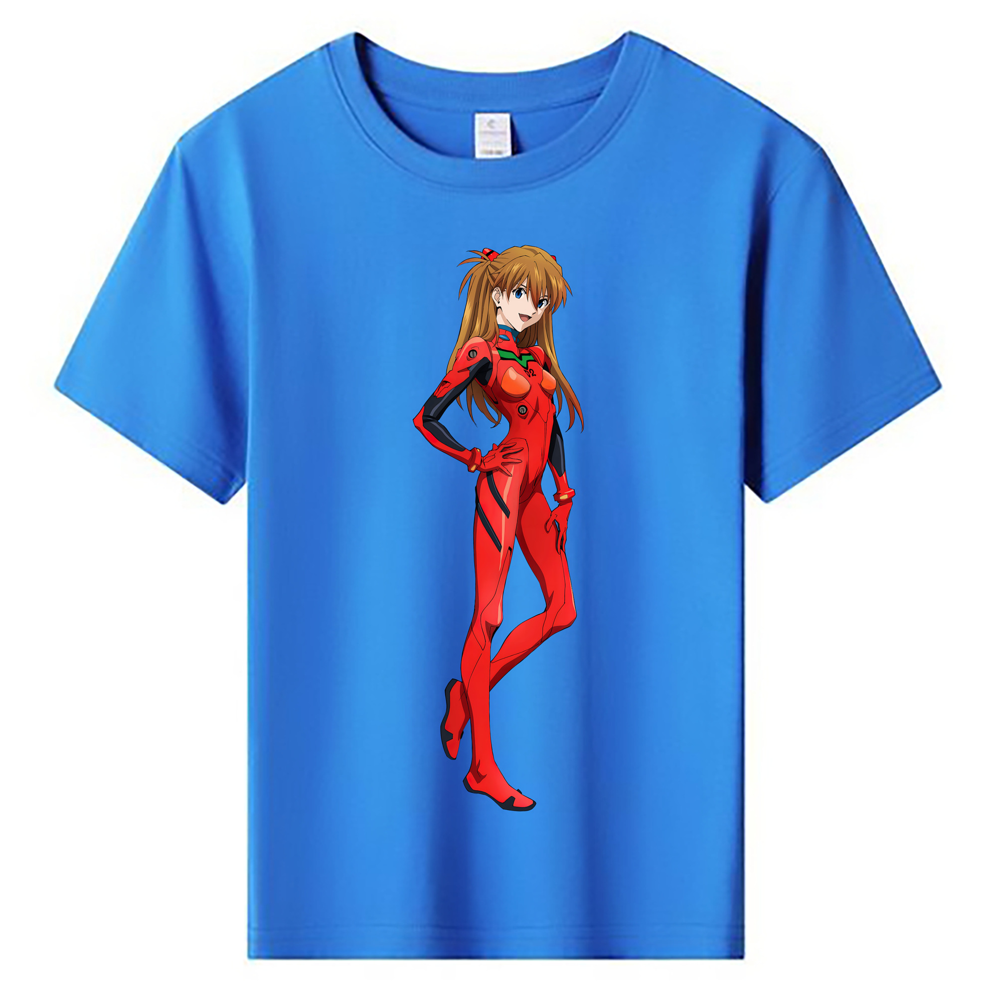 （画像用） EVA 新世紀エヴァンゲリオン 綿100％キッズTシャツ（フロントプリント）
